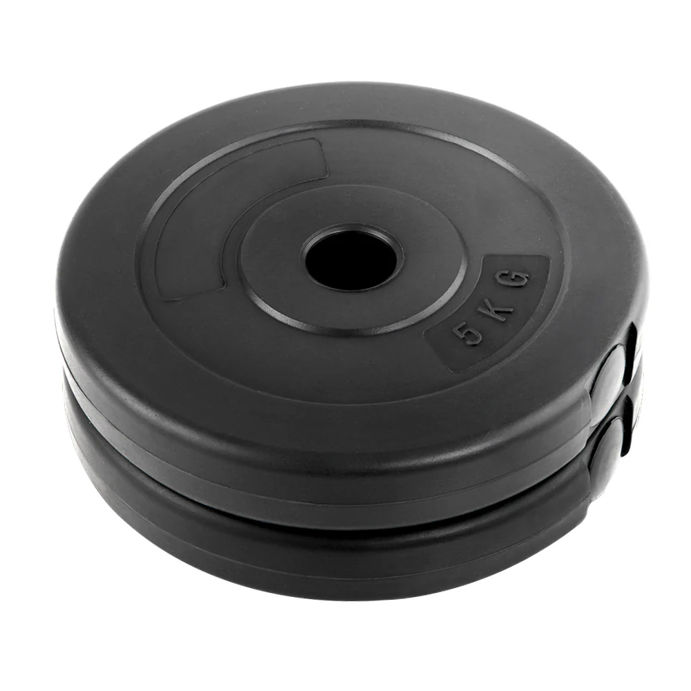 Everfit Weight Plates Standard 2X 5kg Barbell Plate Weight Lifting - Image 4