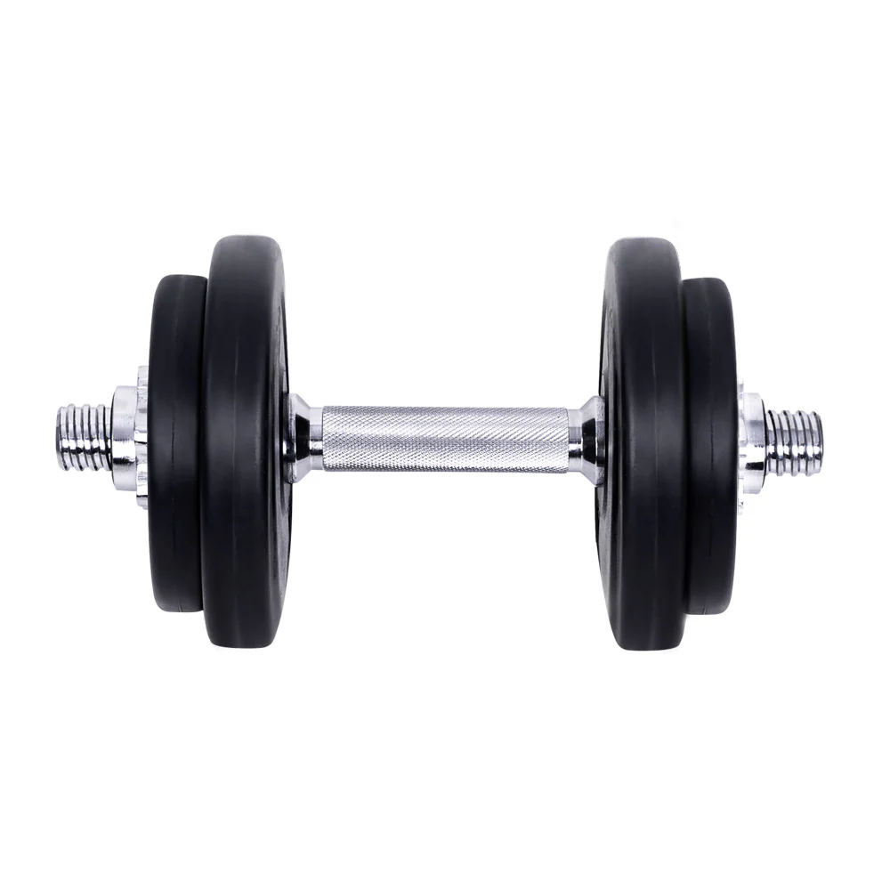 Everfit 20kg Dumbbell Set Weight Plates Dumbbells Lifting Bench - Image 3