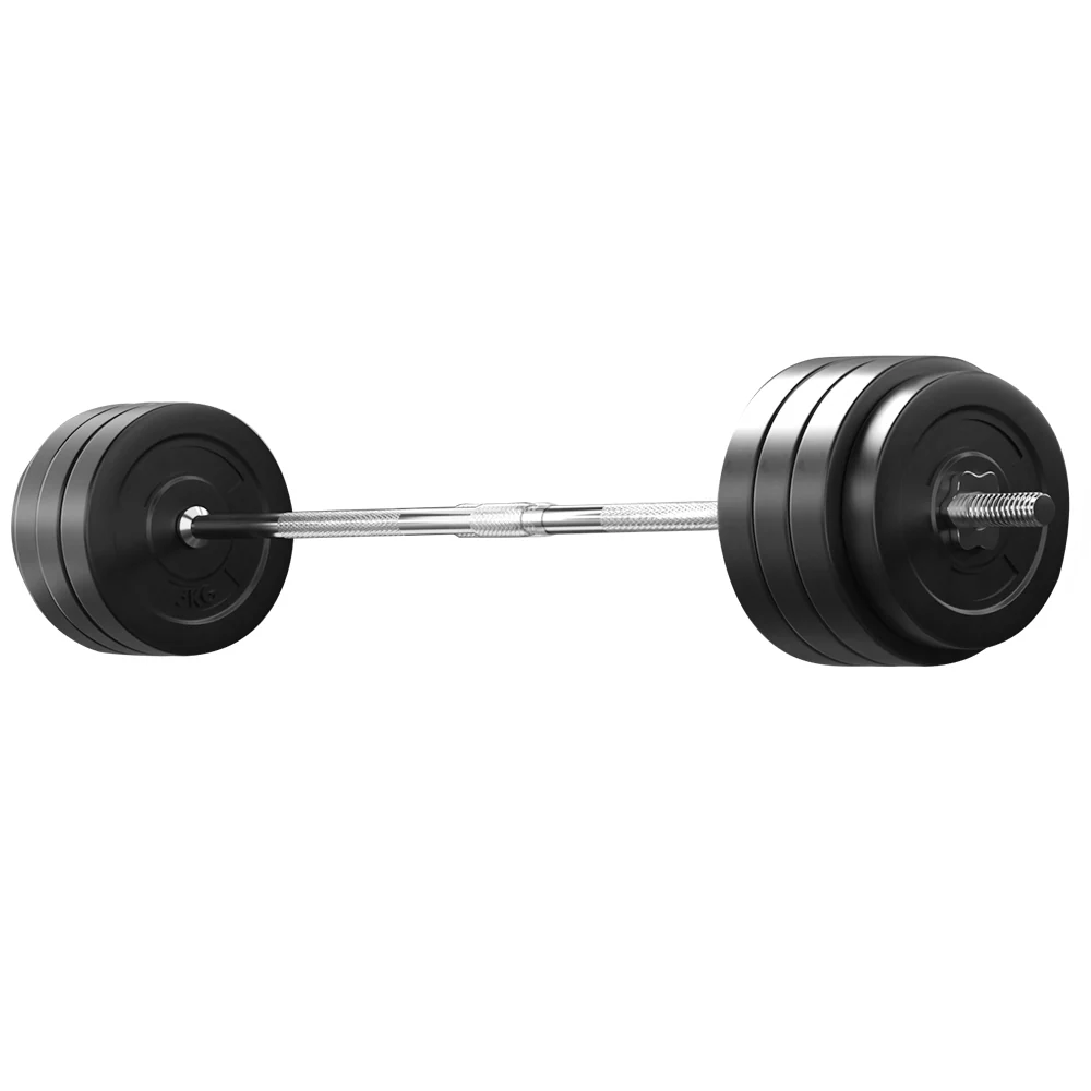 Everfit 78kg Barbell Set Weight Plates Bar Lifting Bench 168cm - Image 4