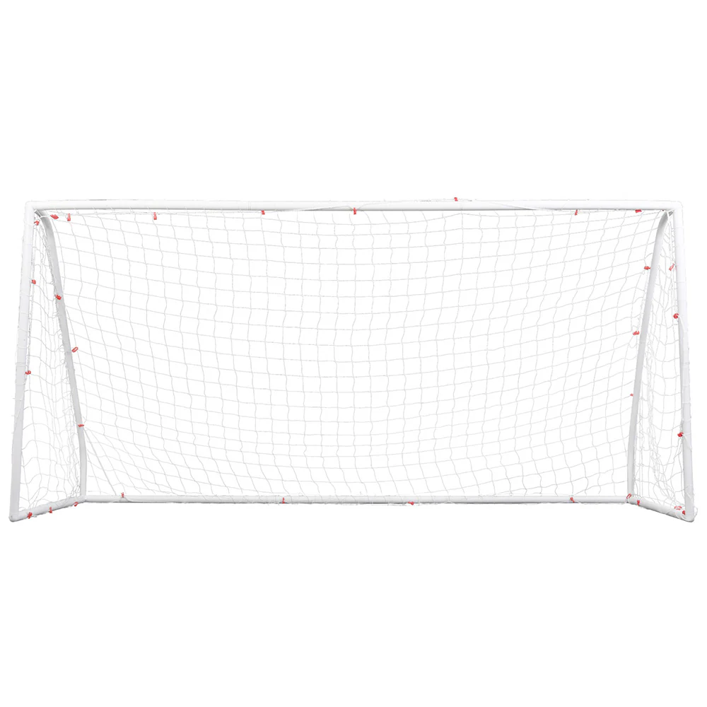 Everfit 12FT Soccer Football Goal Net UPVC Frame with PE Mesh Weatherproof Portable Goals for Backyard Training Competitive Play - Image 3