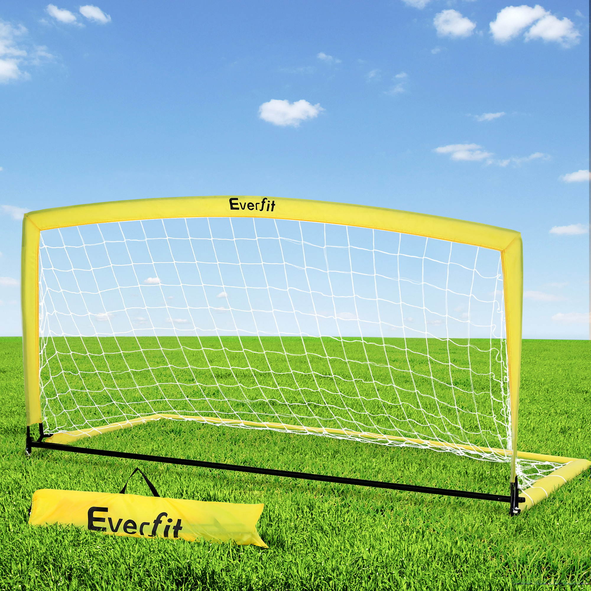 Everfit 2m Football Soccer Net Portable Goal Net Rebounder Sports Training - Image 8