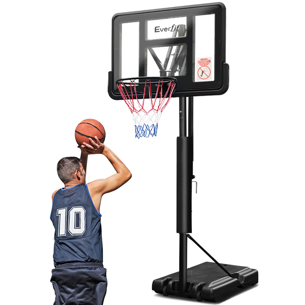 Everfit 3.05M Basketball Hoop Stand System Adjustable Height Portable Pro Black - Image 7