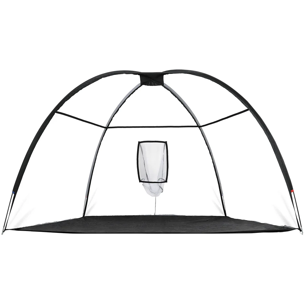 Everfit 3.5m Golf Practice Net Portable Training Aid Driving Target Tent Black - Image 3