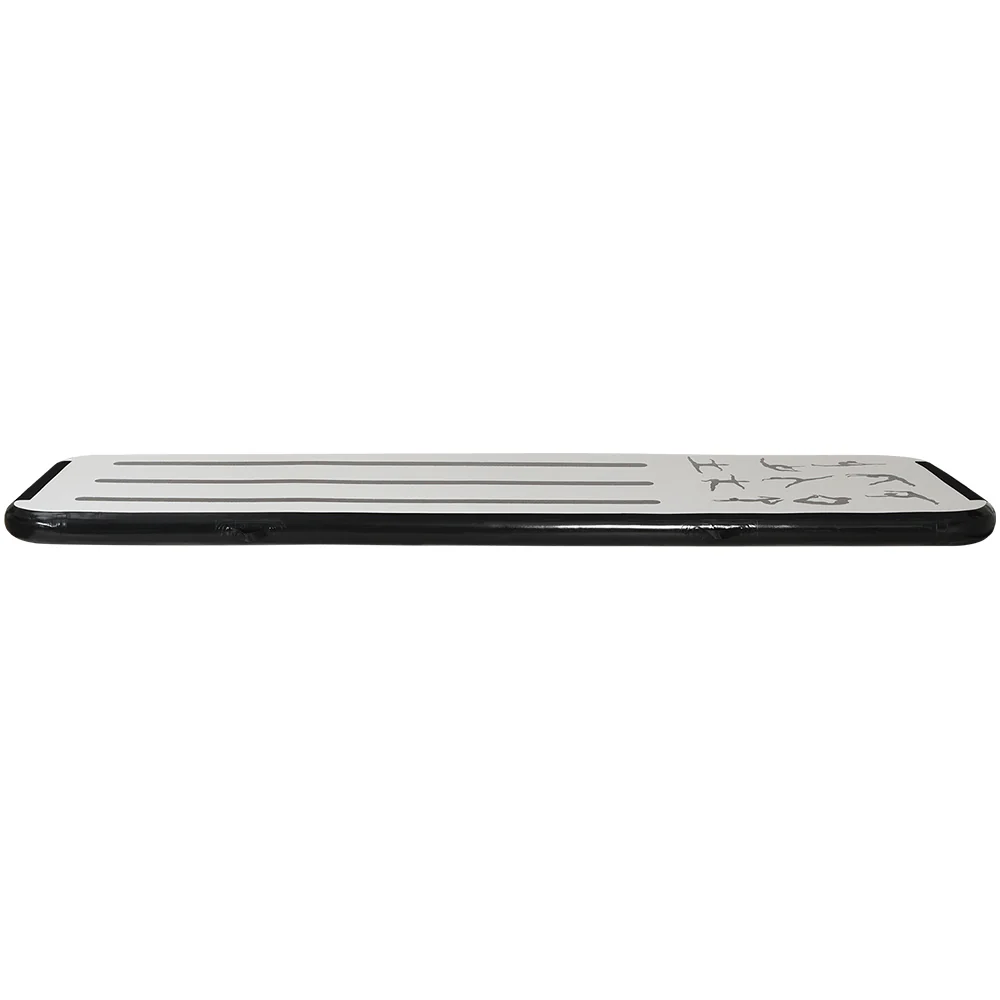 Everfit 3M Air Track Gymnastics Tumbling Mat Exercise Cheerleading Unique Black - Image 4