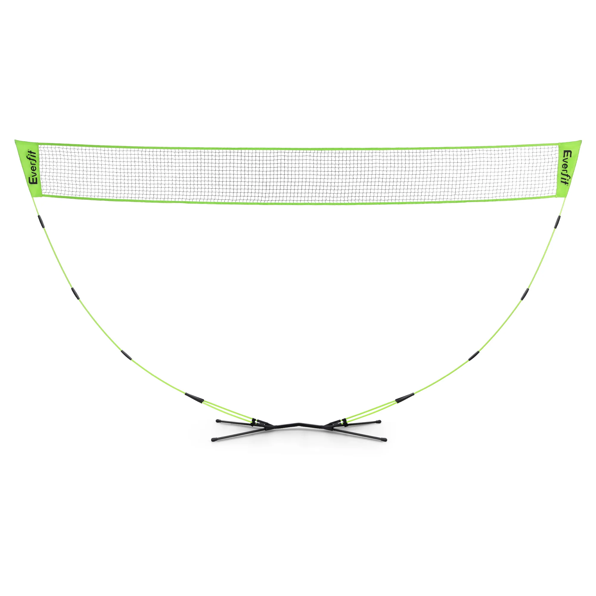 Everfit 3M Badminton Tennis Net Portable Volleyball Kit Yellow - Image 3