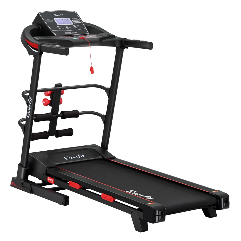 Everfit 4 in 1 Treadmill Electric Home Gym Fitness Exercise Machine w/ Sit Up Bar 420mm