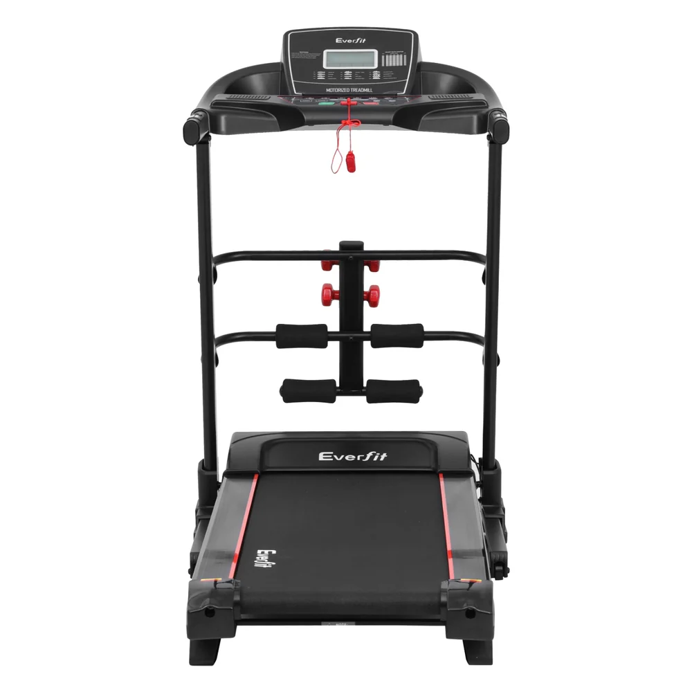 Everfit 4 in 1 Treadmill Electric Home Gym Fitness Exercise Machine w/ Sit Up Bar 420mm - Image 3