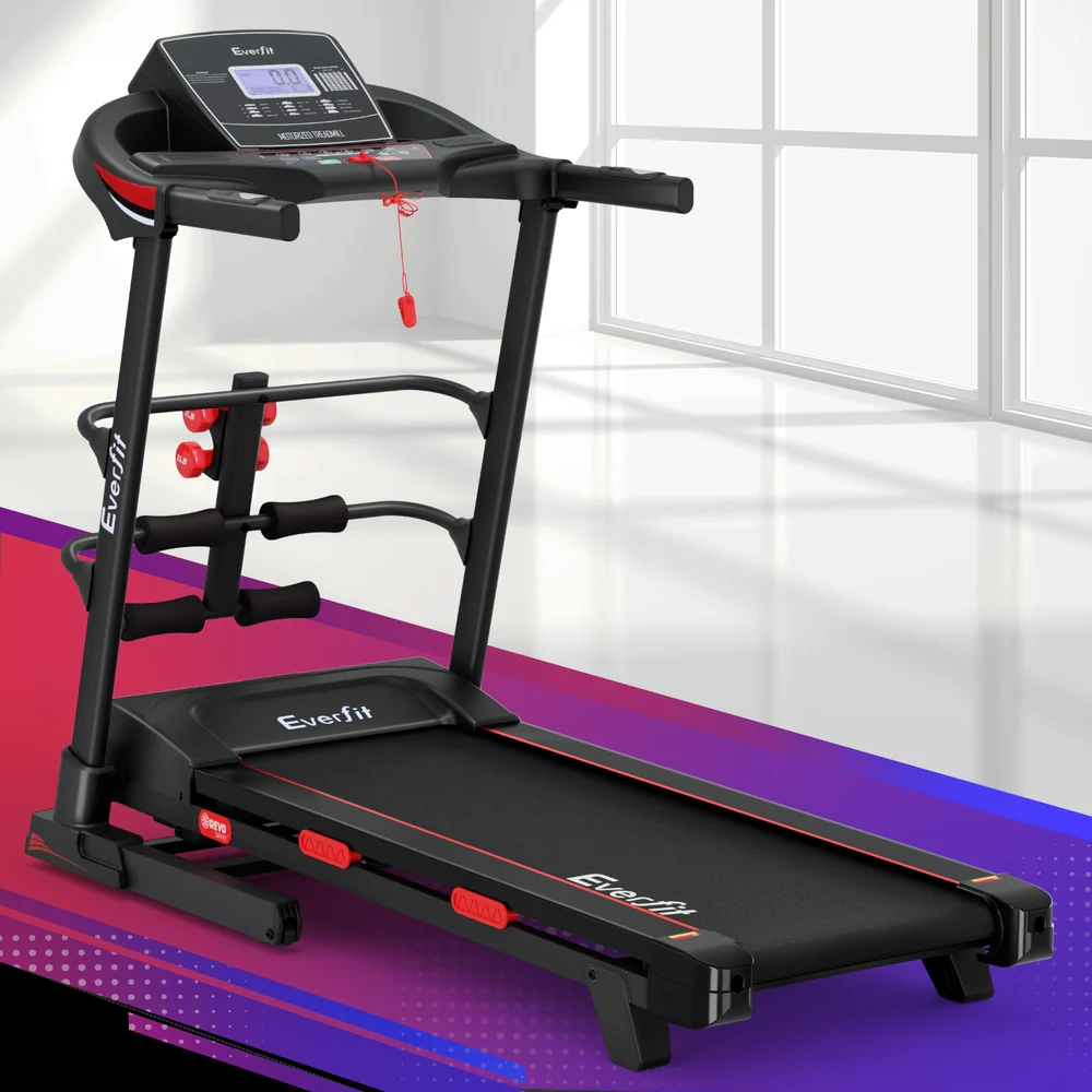 Everfit 4 in 1 Treadmill Electric Home Gym Fitness Exercise Machine w/ Sit Up Bar 420mm - Image 7