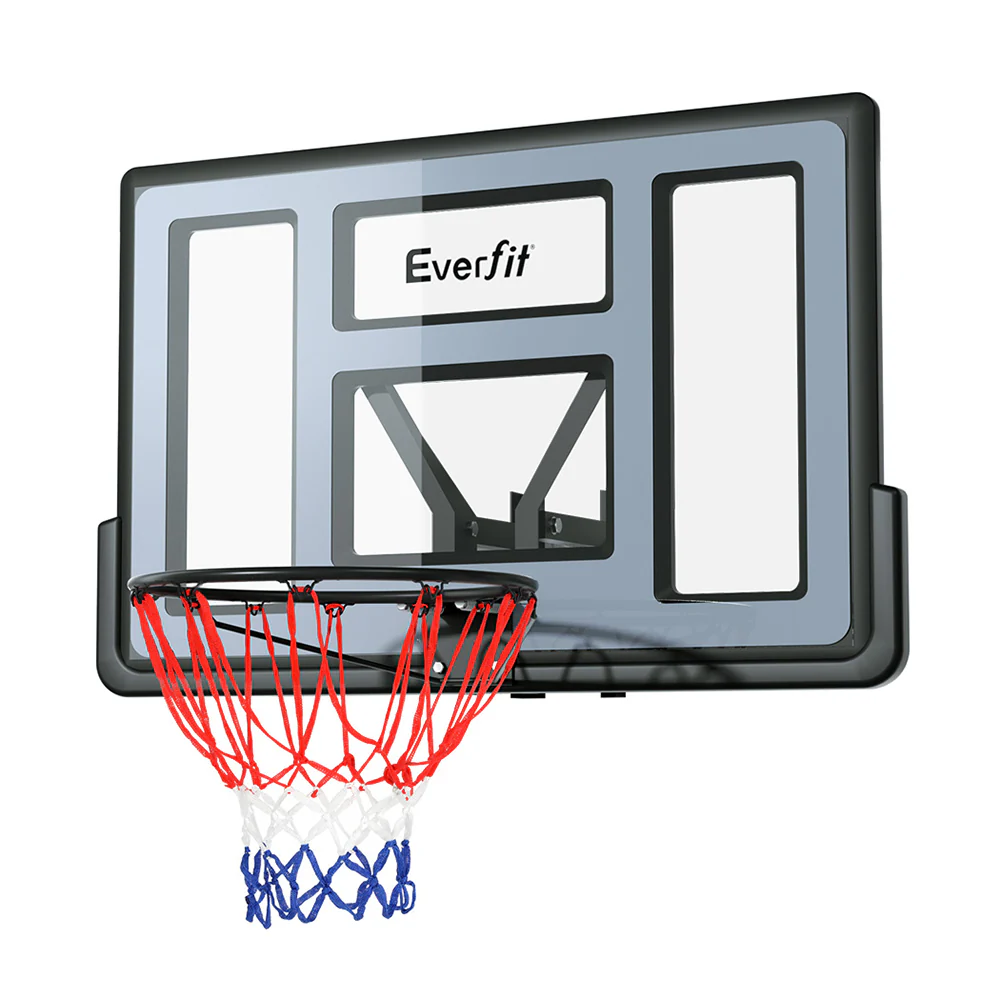 Everfit 45? Kids Basketball Hoop Backboard Wall Mounted Ring Net Sports