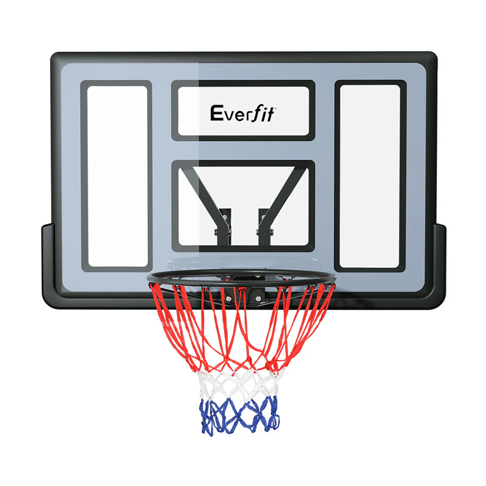 Everfit 45? Kids Basketball Hoop Backboard Wall Mounted Ring Net Sports - Image 3