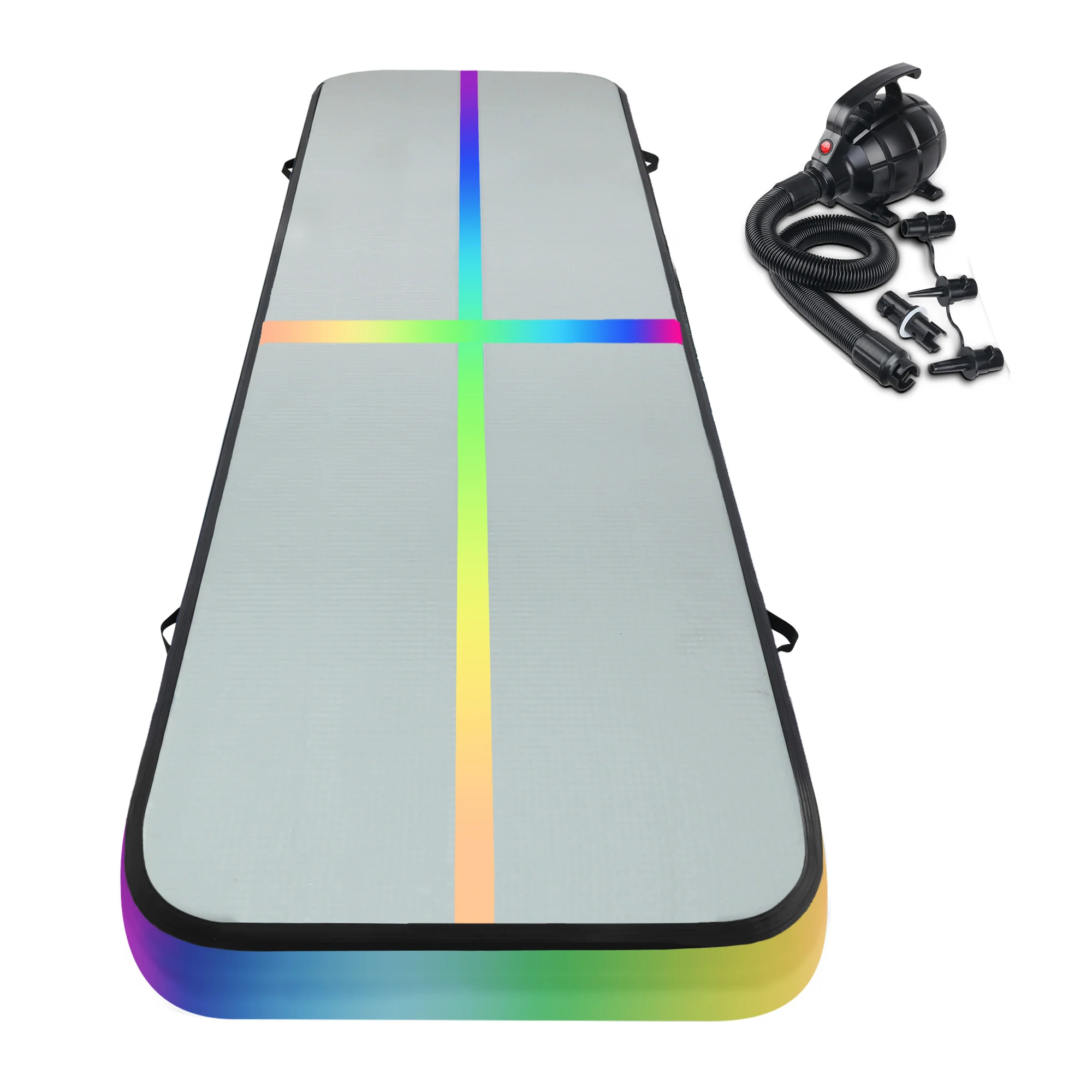 Everfit 4M Air Track Gymnastics Tumbling Exercise Mat Inflatable Mats 20CM Thick + Pump - Image 3