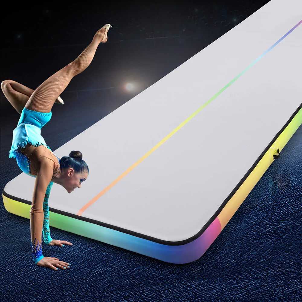 Everfit 6M Air Track Mat Inflatable Gymnastics Tumbling Mat Colourful - Image 7