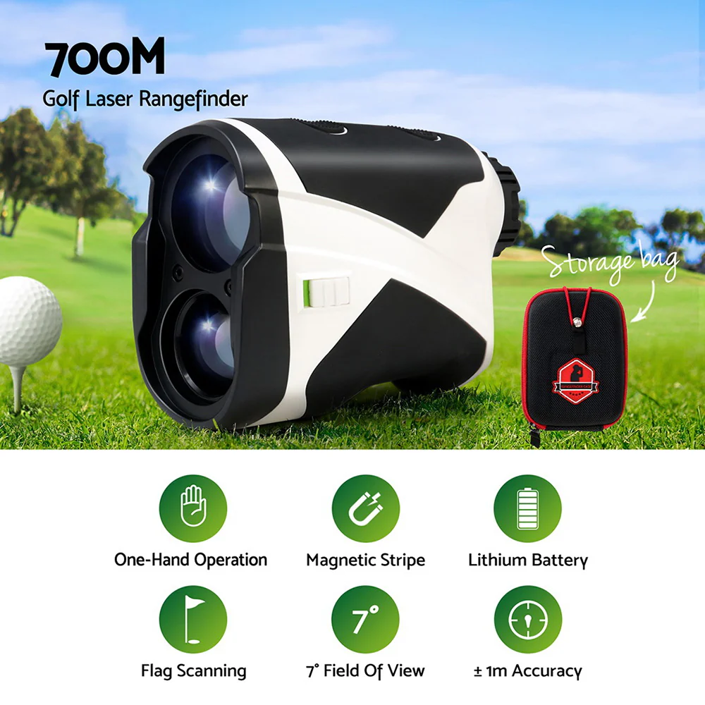 Everfit 700M Golf Rangefinder Slope On/Off Vibration Alert Black - Image 4