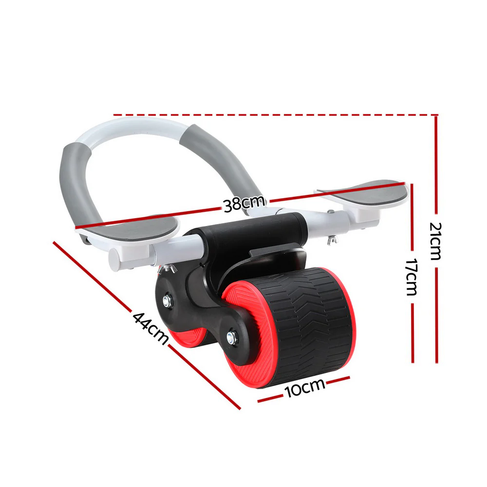 Everfit Ab Roller Automatic Rebound Abdominal Wheel with Knee Pad Home Gym Sport - Image 3