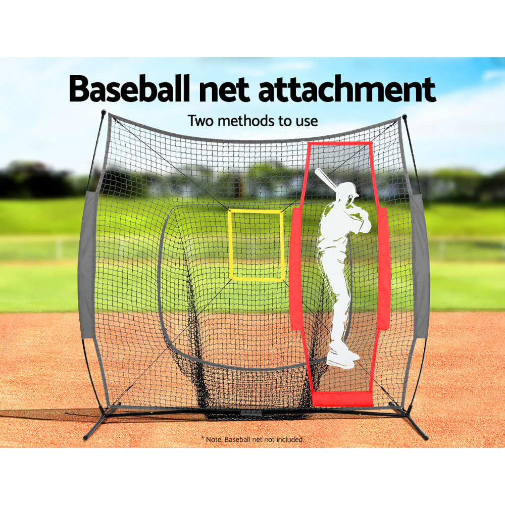 Everfit Baseball Net Pitching Kit with Stand Rebound Net Training Aid - Image 4