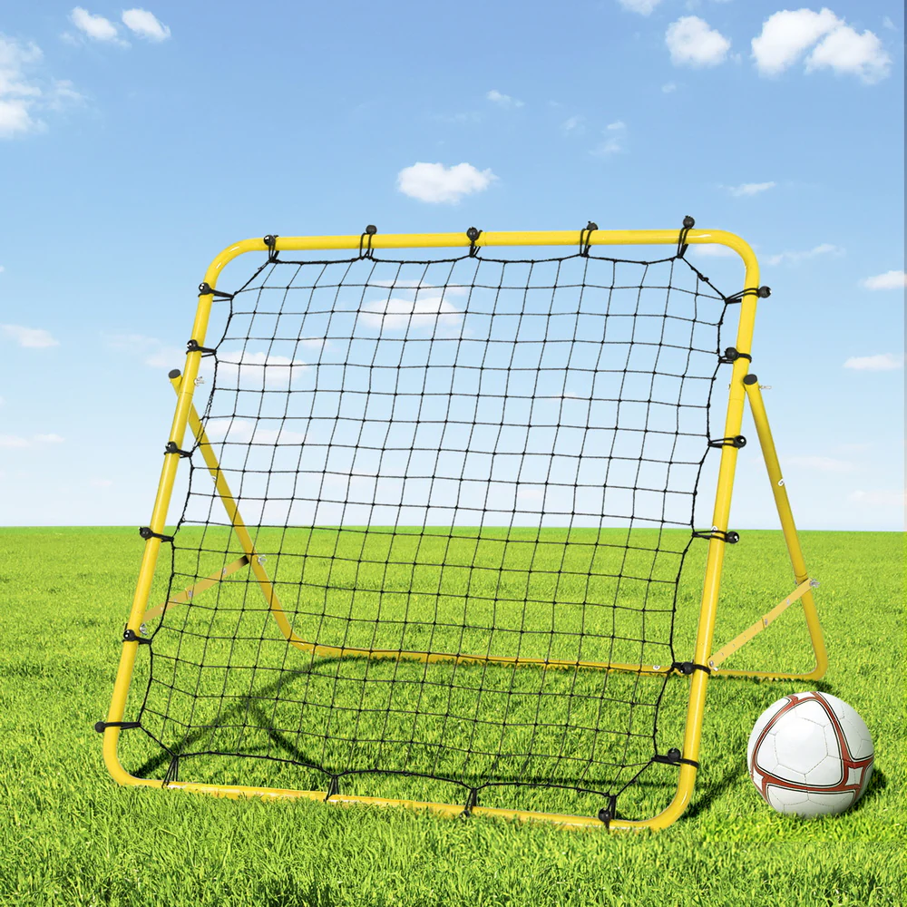 Everfit Baseball Soccer Net Rebounder Football Goal Net Sports Training Aid Yellow - Image 7