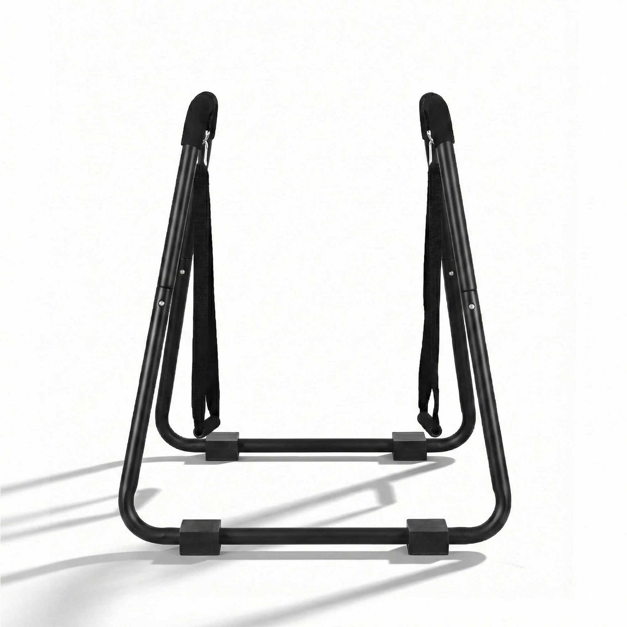 Everfit Dip Station Parallel Bars Heavy Duty Home Gym Stand Calisthenics Black - Image 3