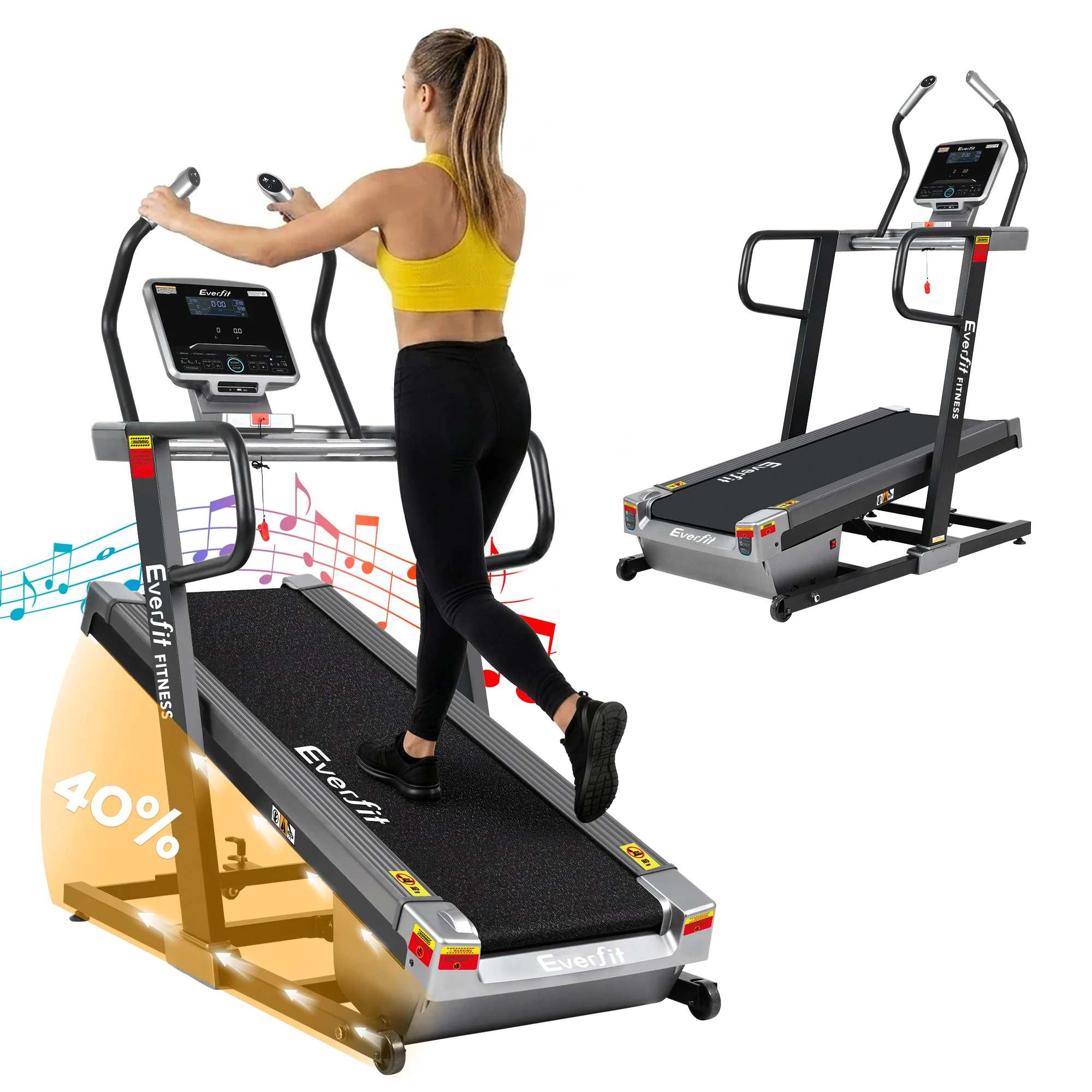 Everfit Treadmill Electric Incline Trainer Professional Home Gym Fitness Machine