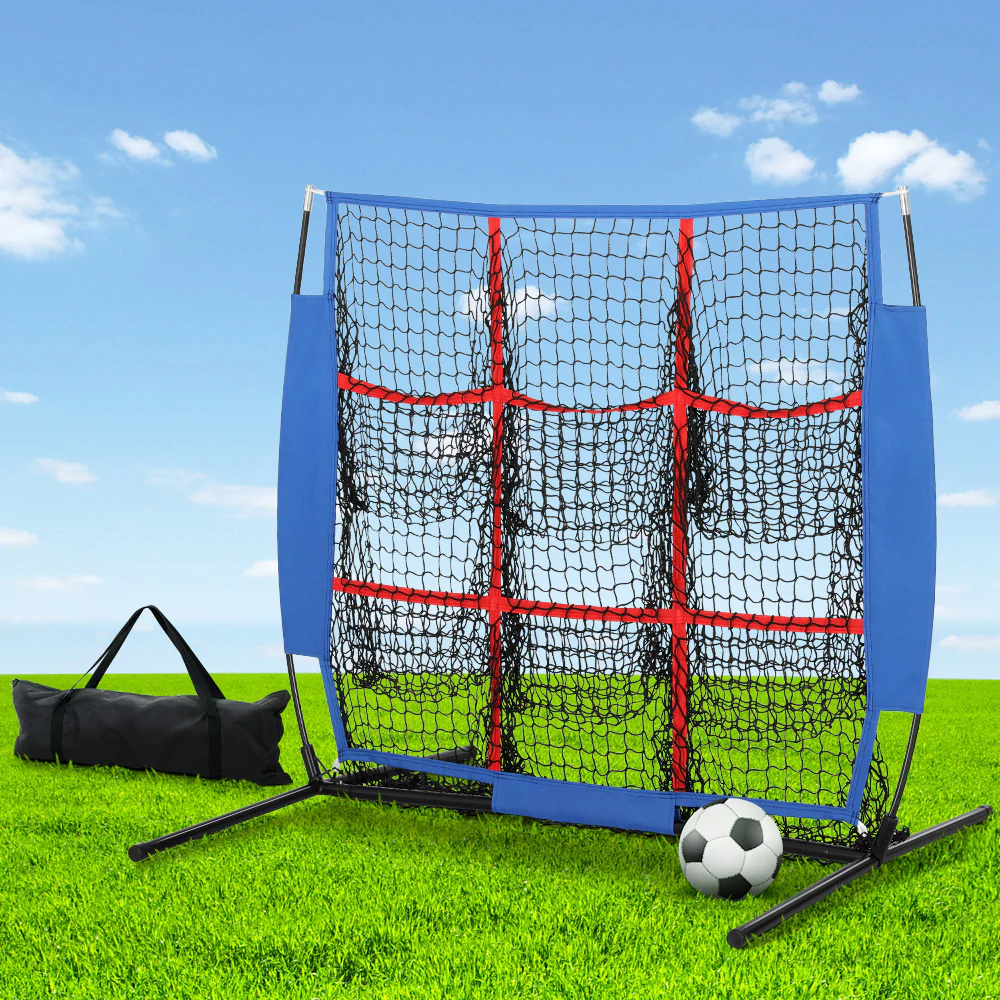 Everfit Soccer Net Baseball Pitching Football Goal Training Aid 9 Target Zone - Image 7
