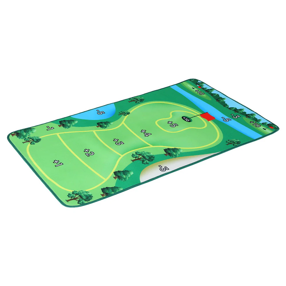 Everfit Golf Chipping Game Mat Indoor Outdoor Practice?Training Aid Set