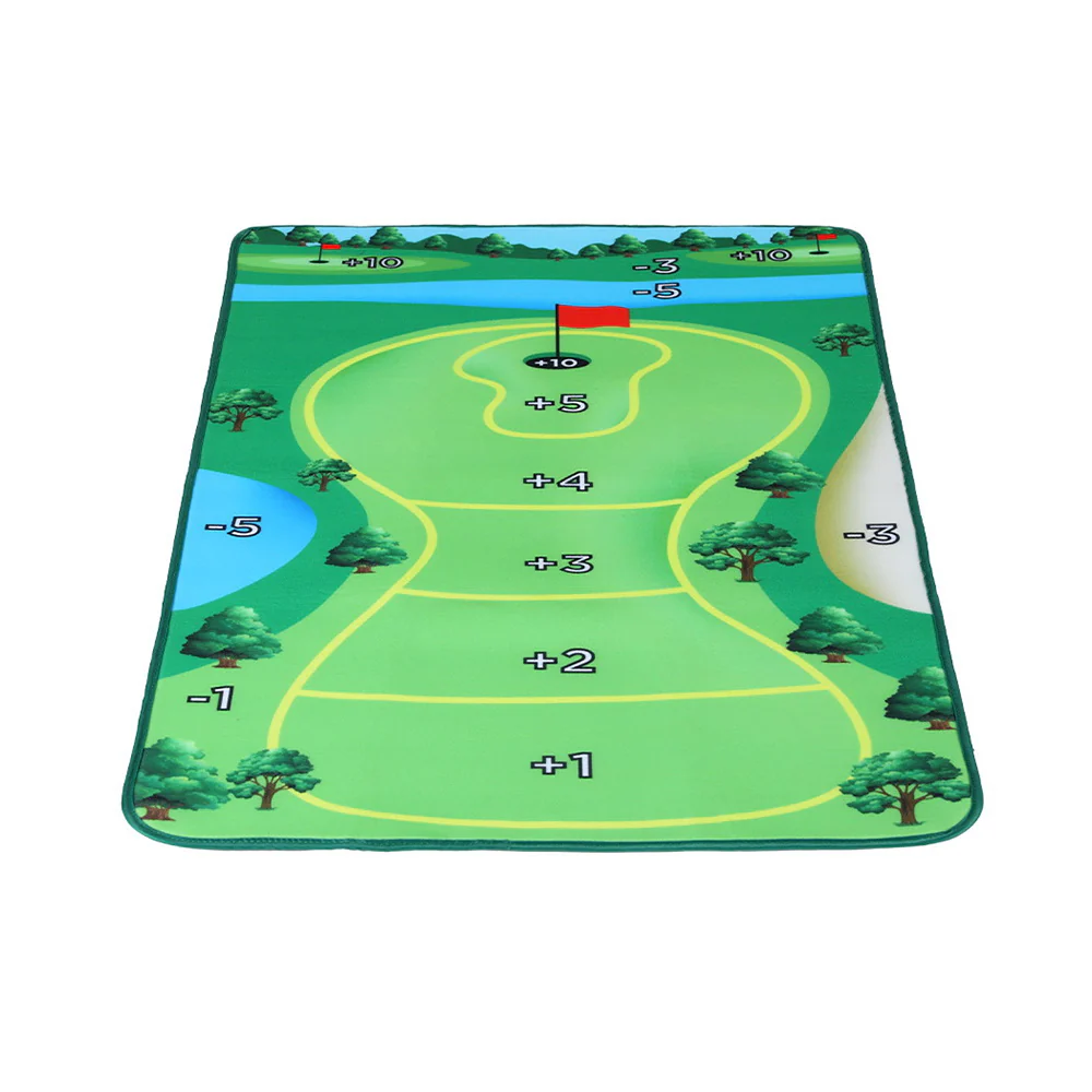 Everfit Golf Chipping Game Mat Indoor Outdoor Practice?Training Aid Set - Image 3