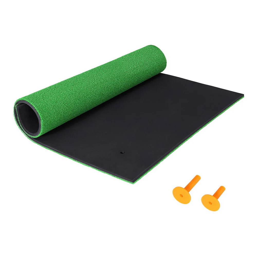 Everfit Golf Hitting Mat Portable Driving?Range Practice?Training Aid 100x125cm - Image 3