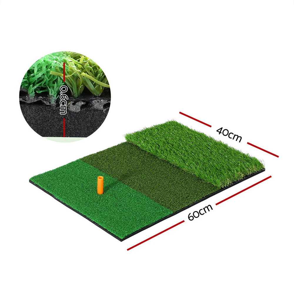 Everfit Golf Hitting Mat Portable Driving?Range Practice?Training Aid 3 in 1 - Image 2