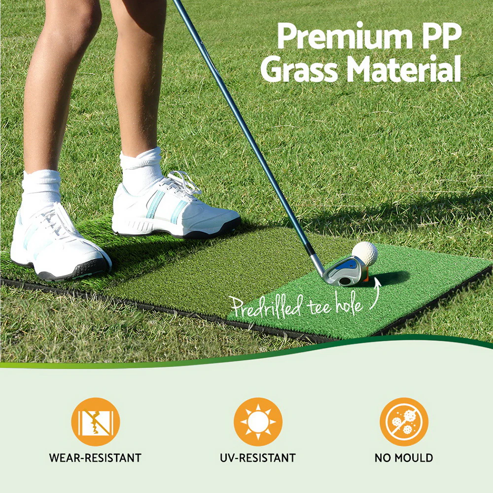 Everfit Golf Hitting Mat Portable Driving?Range Practice?Training Aid 3 in 1 - Image 4