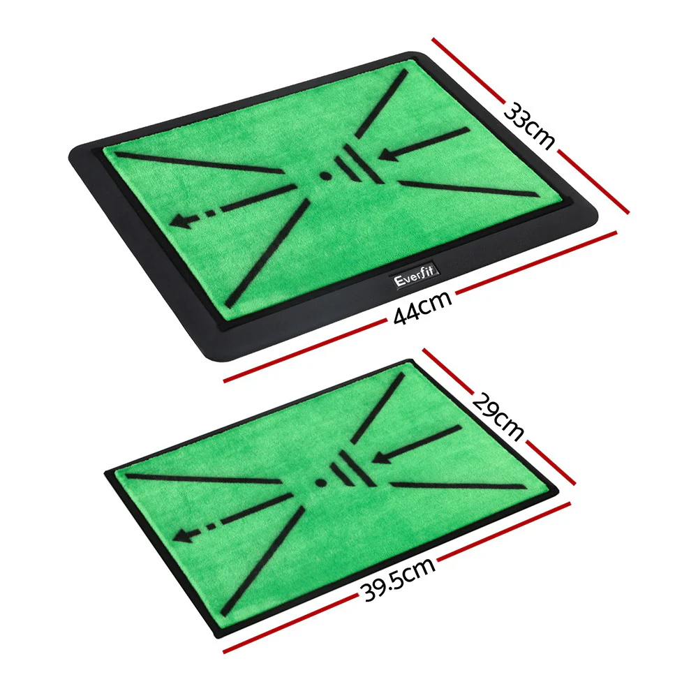 Everfit Golf Hitting Mat Training Swing Path Feedback Detection Batting 44x33cm - Image 2
