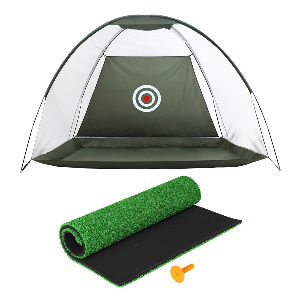 Everfit 3M Golf Practice Net And Training Mat Set Driving Target Green - Image 3