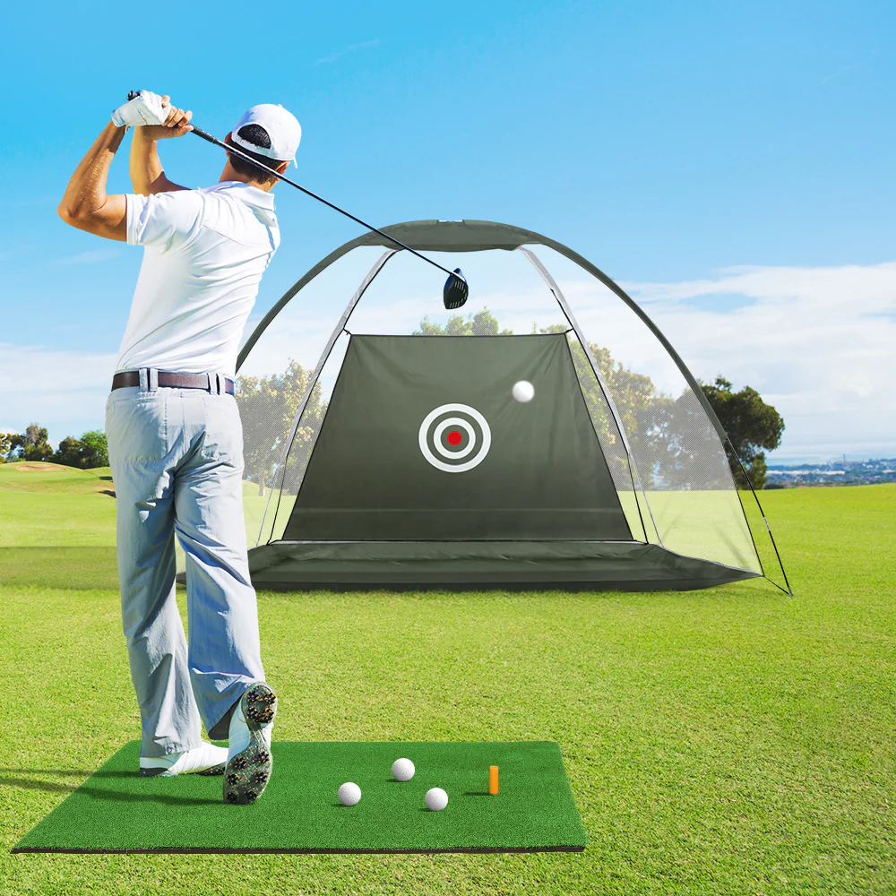 Everfit 3M Golf Practice Net And Training Mat Set Driving Target Green - Image 8