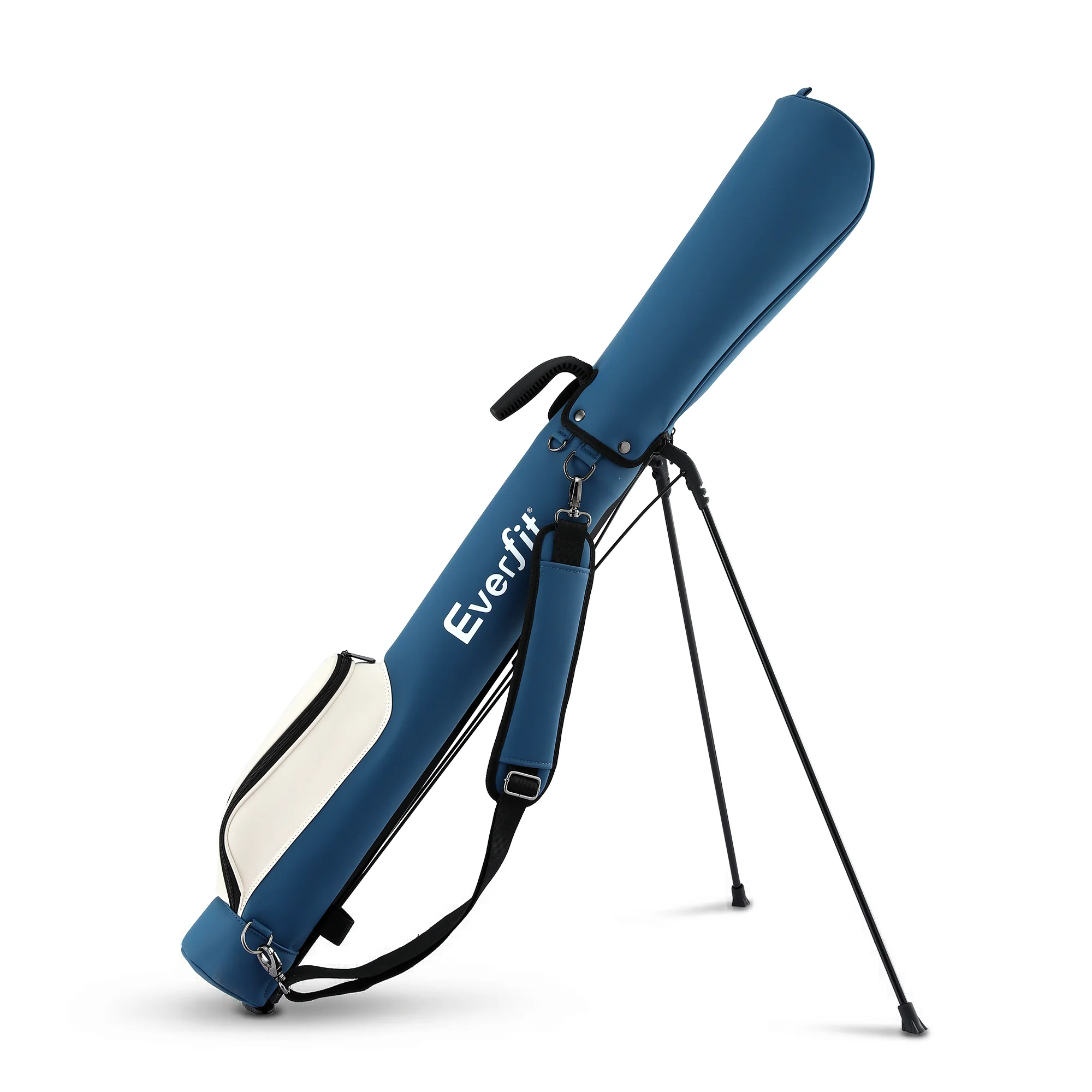 Everfit Golf Stand Bag Lightweight Sunday Pitch And Putt Bag Blue - Image 3