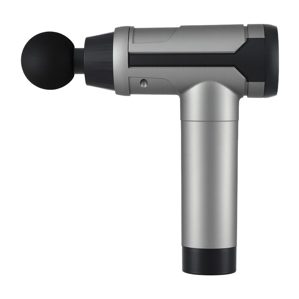 Everfit Massage Gun 30 Speed 6 Heads Vibration Muscle Massager Chargeable Black - Image 3