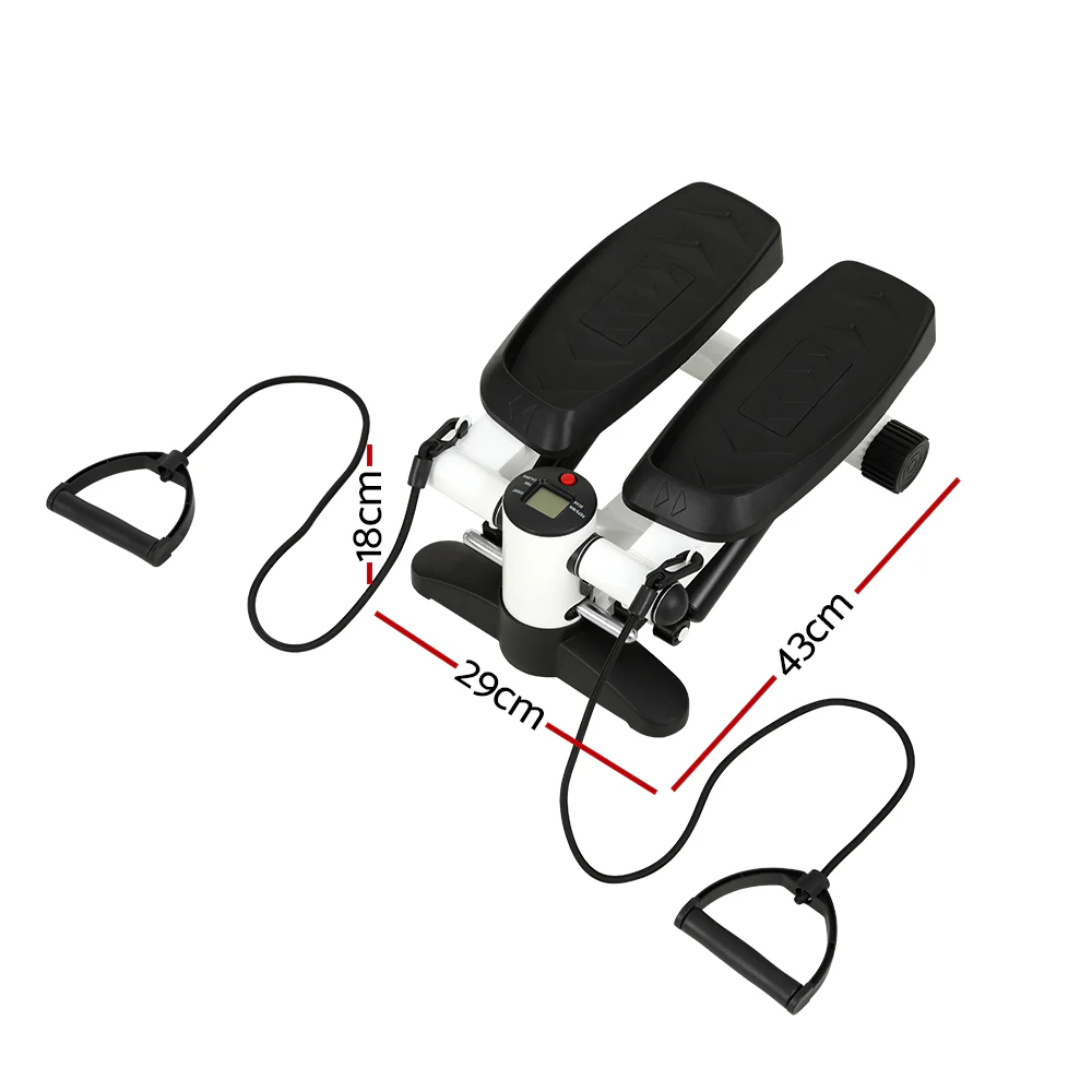 Everfit Mini Stepper Resistance Rope Aerobic Step Trainer Home Workout 150KG - Image 2