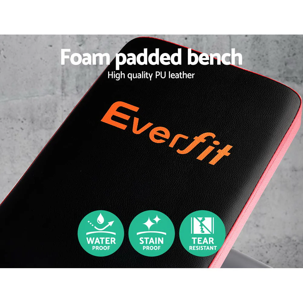Everfit Weight Bench Squat Rack Bench Press Home Gym Equipment 200kg - Image 4
