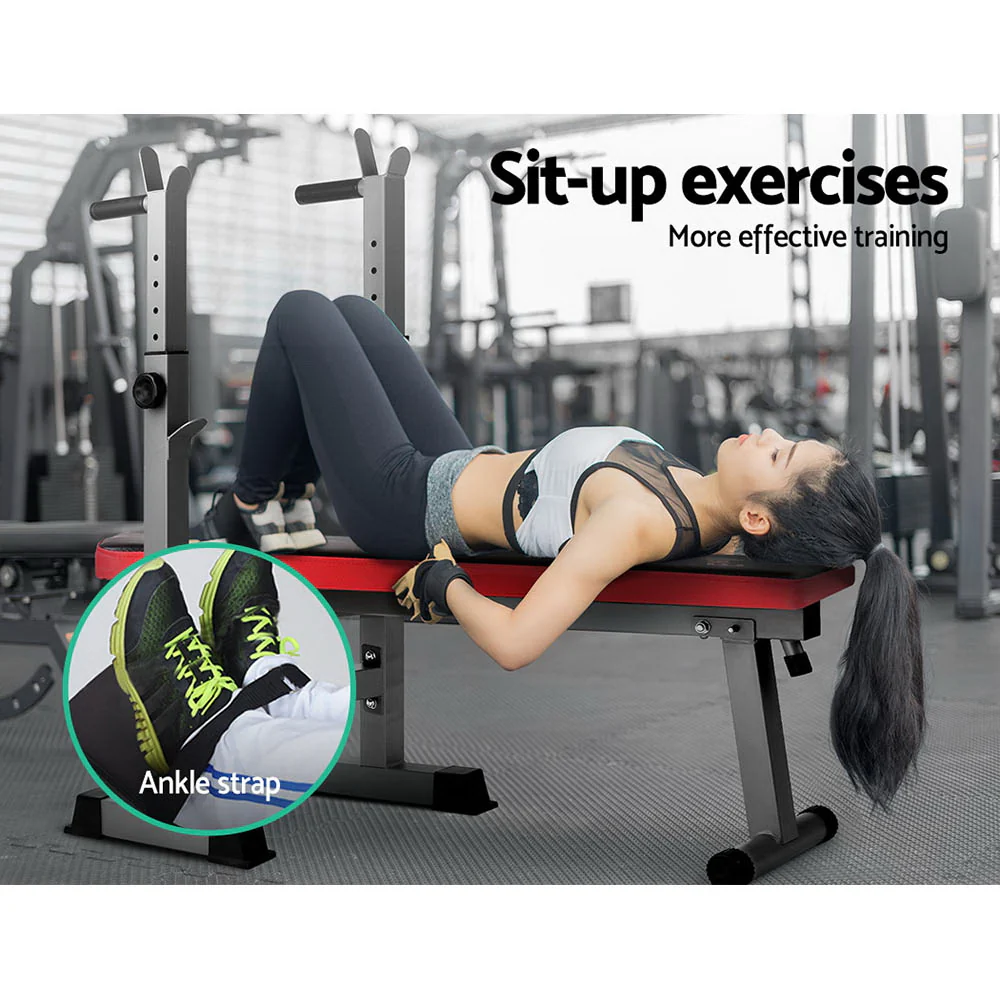 Everfit Weight Bench Squat Rack Bench Press Home Gym Equipment 200kg - Image 5