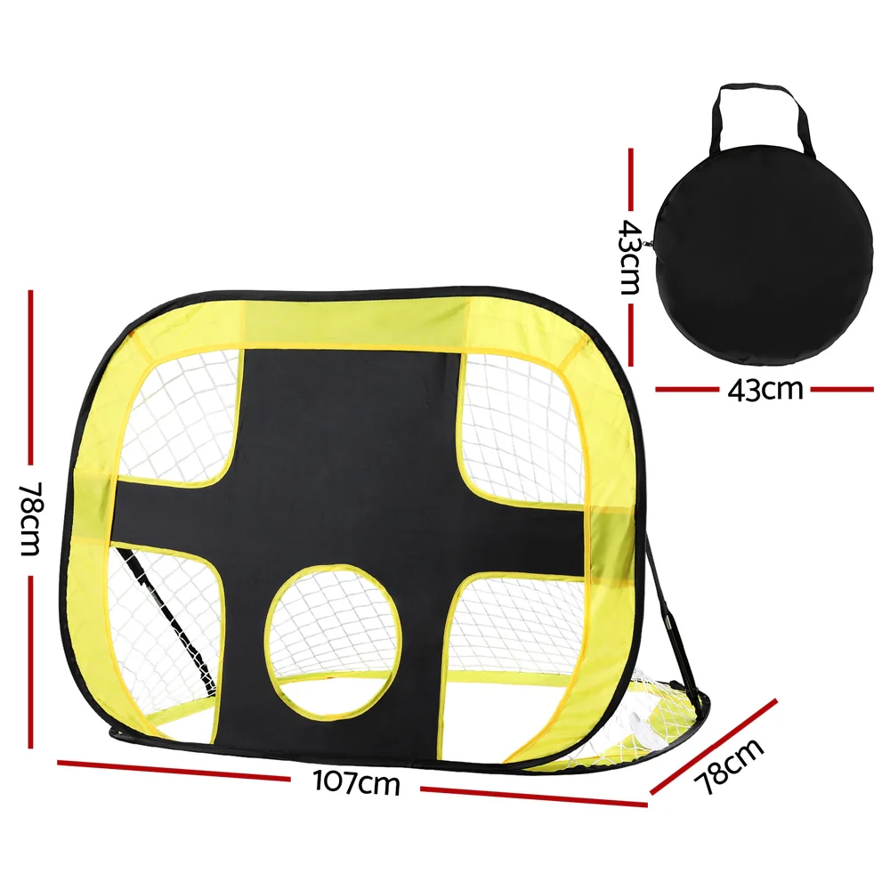 Everfit Portable Football Net Soccer Goal Rebound Target Hitter Training - Image 3