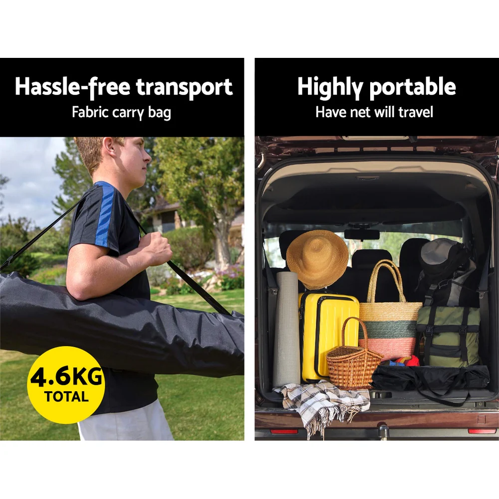 Everfit 1.8m Football Soccer Net Portable Goal Net Rebounder Sports Training - Image 5