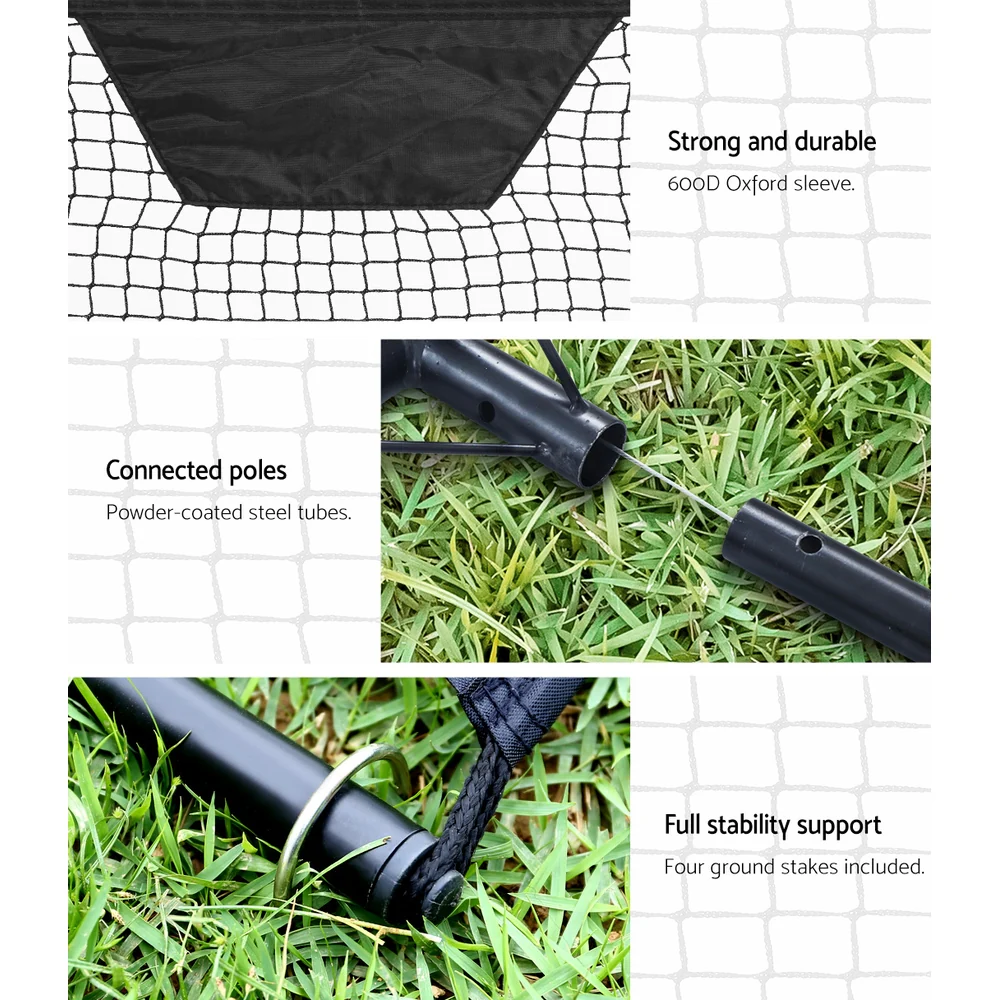 Everfit 2.1m Football Soccer Net Portable Goal Net Rebounder Sports Training - Image 4