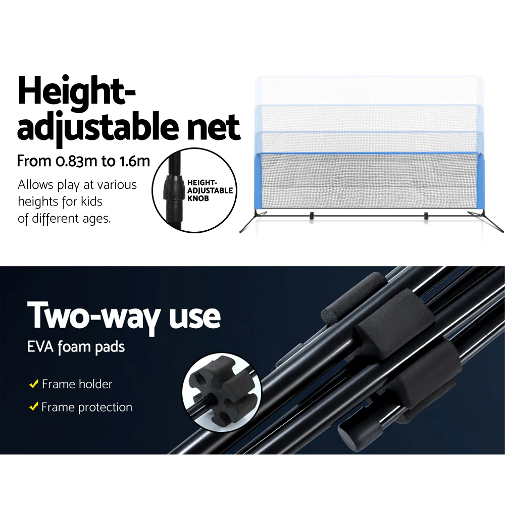 Everfit 3m Badminton Tennis Net Portable Volleyball Kit Adjustable Height - Image 4