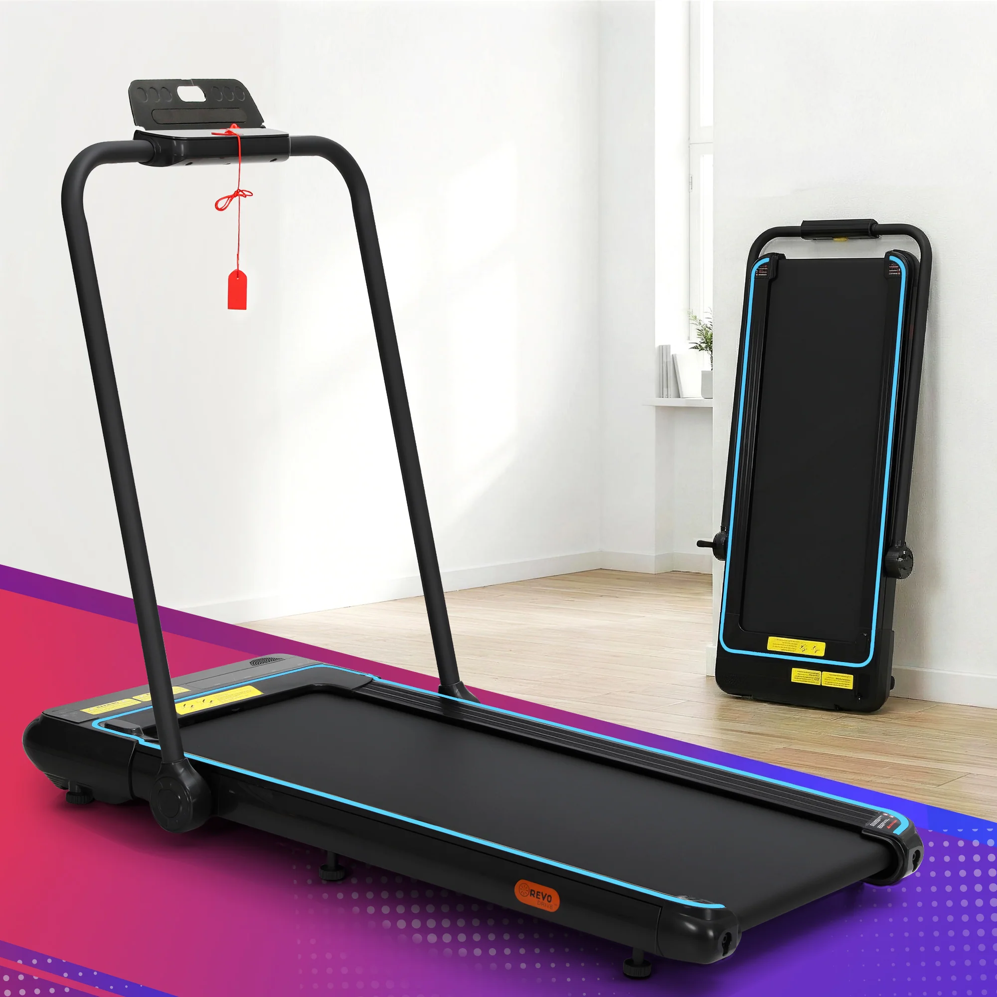 Everfit Treadmill Electric Walking Pad Under Desk Home Gym Fitness 420mm Remote - Image 8