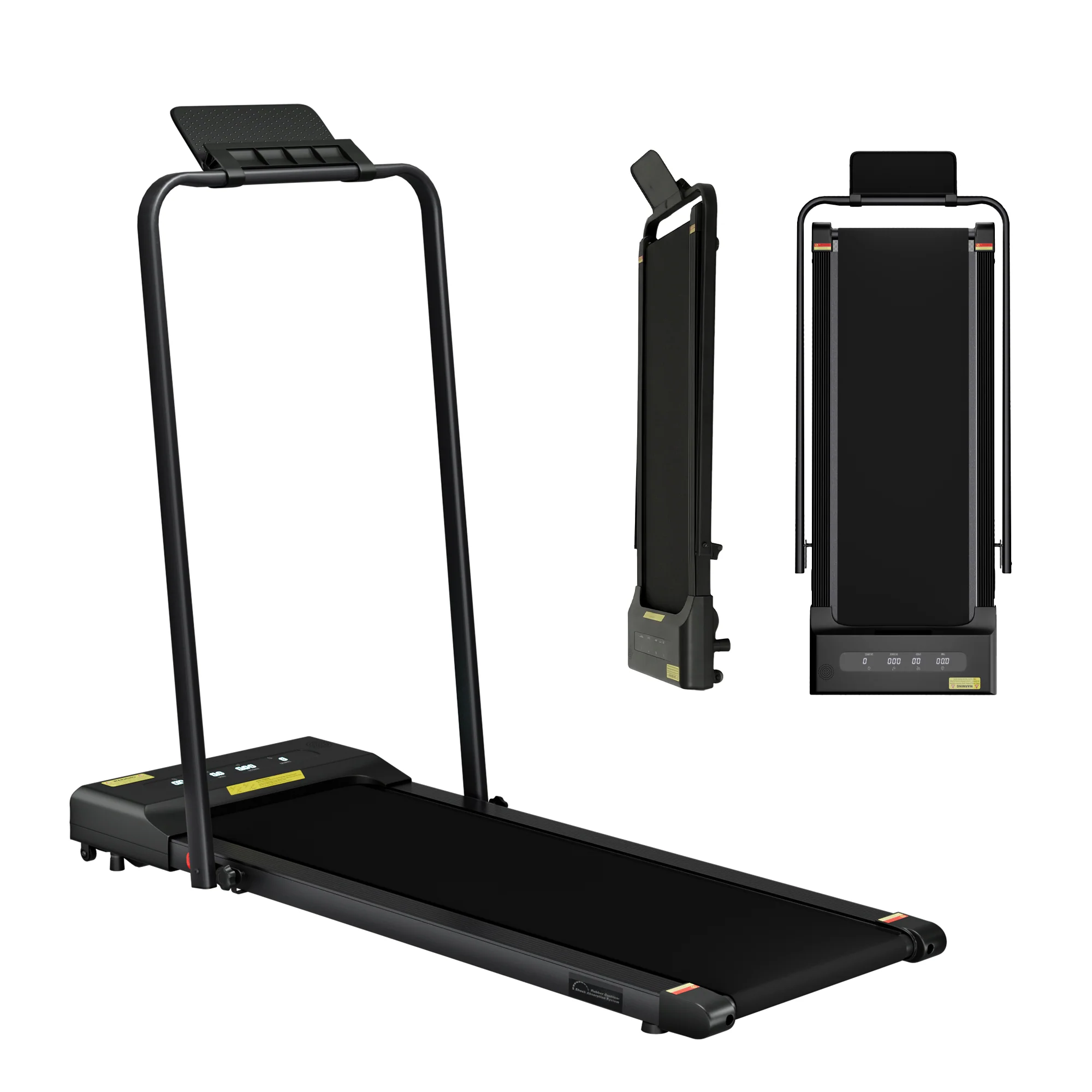 Everfit Treadmill Electric Walking Pad Under Desk Home Gym Fitness 380mm Black - Image 3
