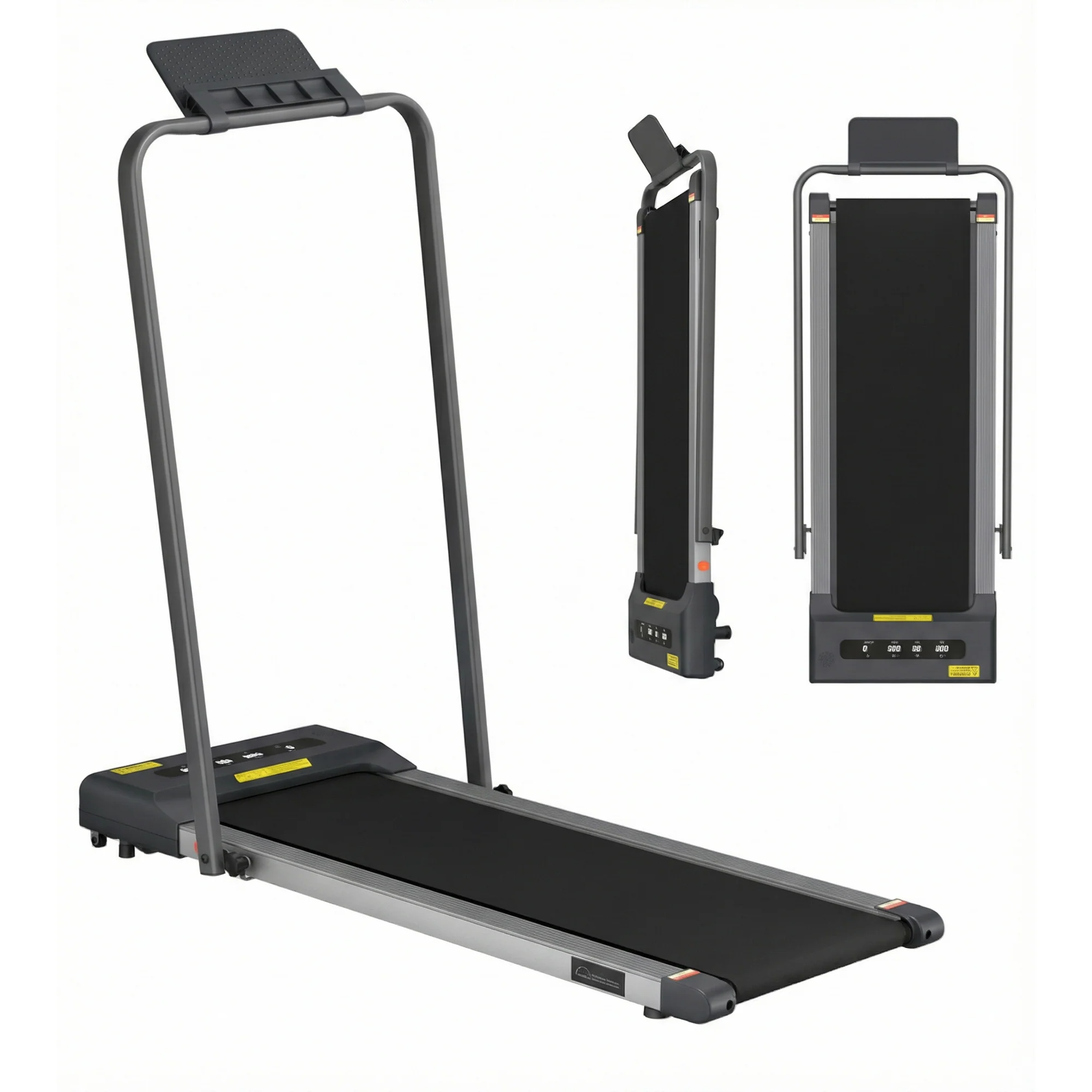 Everfit Treadmill Electric Walking Pad Under Desk Home Gym Fitness 380mm Grey - Image 2
