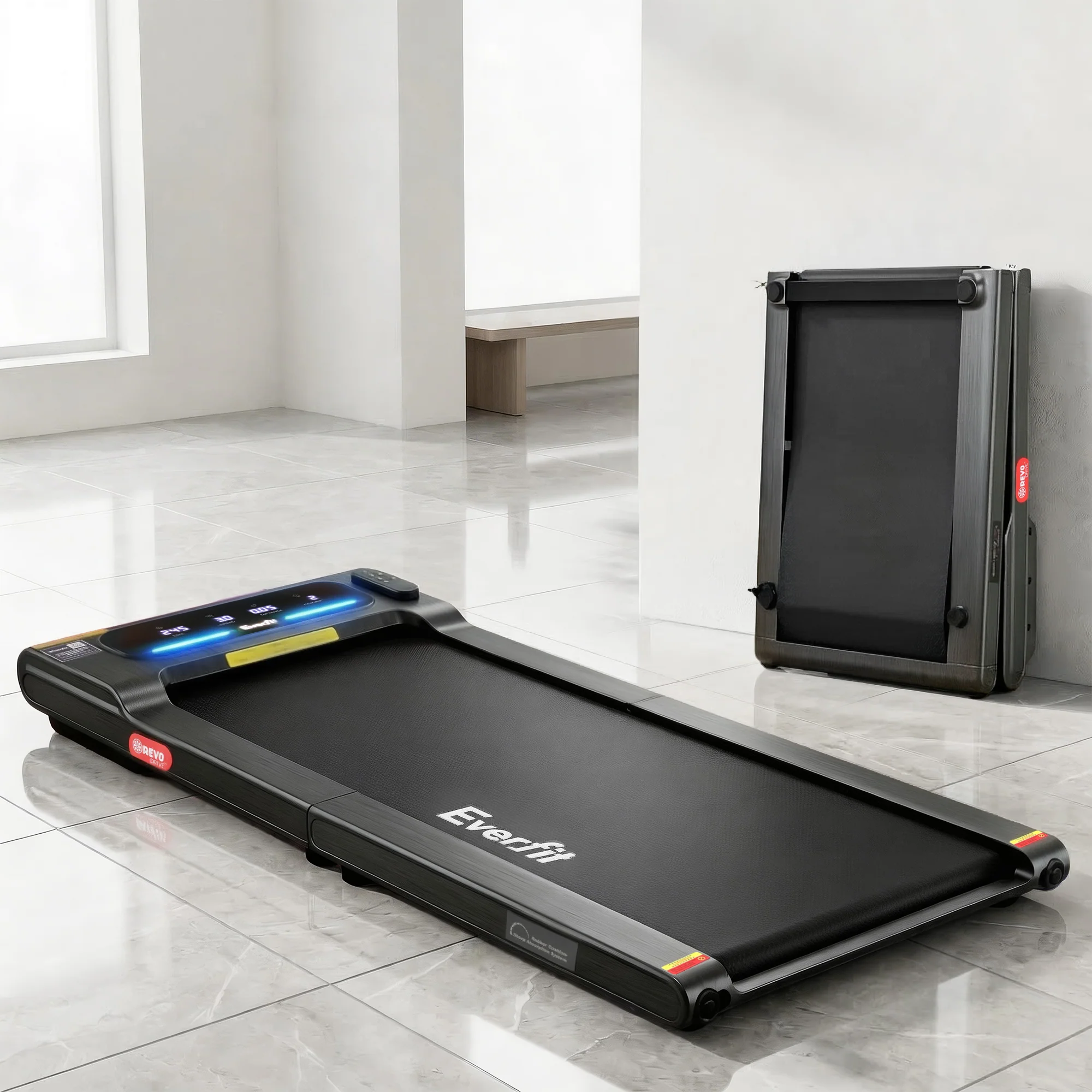 Everfit Walking Pad Treadmill 2 in 1 Foldable Under Desk for Home Gym With 38cm Belt With APP - Image 8