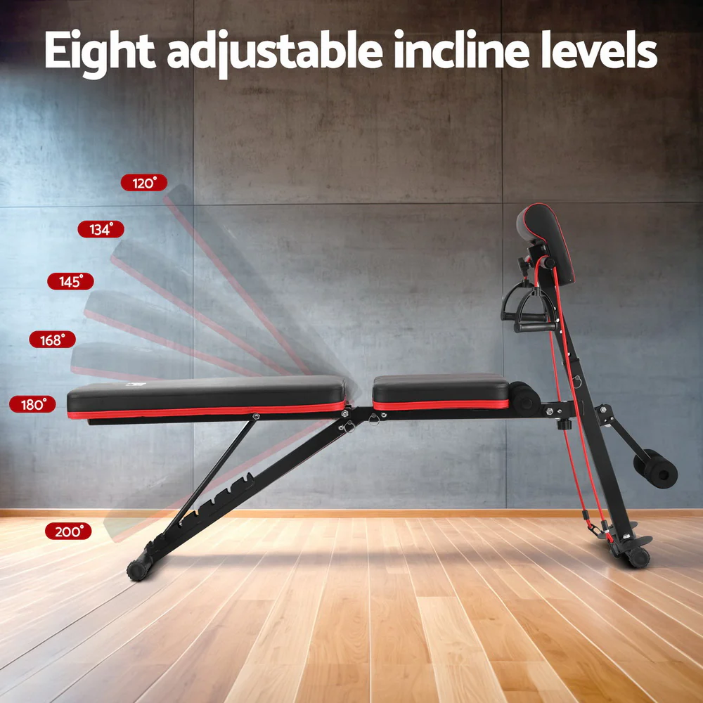 Everfit Weight Bench Adjustable Preacher Curl Bench Press Dumbbell Stool 260kg - Image 5
