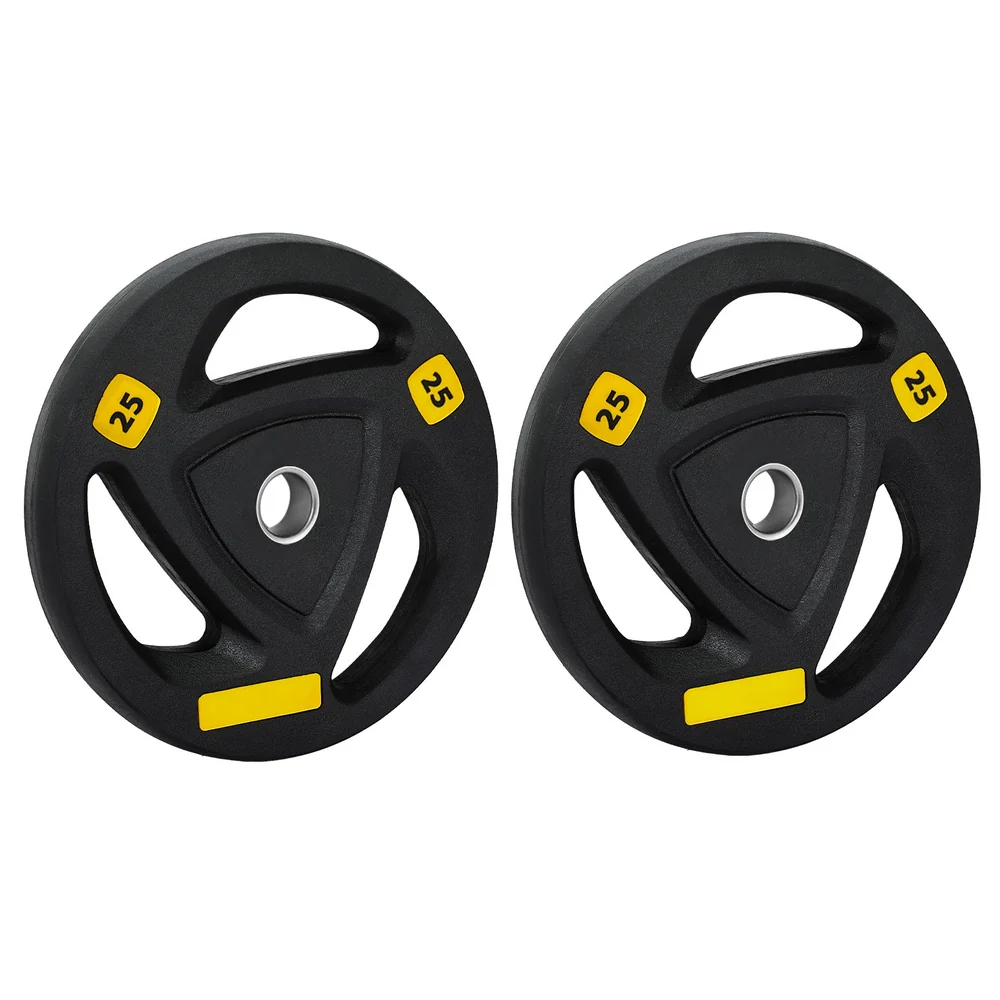 Everfit Weight Plates Standard 25kgx2 Dumbbells Barbells Plate Weight Lifting Home Gym - Image 4