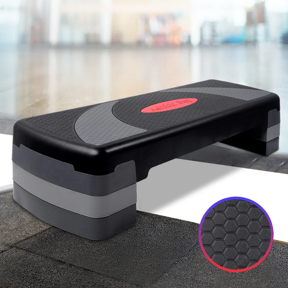 Everfit 3 Level Aerobic Step Exercise Stepper 78cm Gym Home Fitness - Image 7